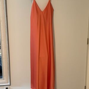 Midi Orange Dress